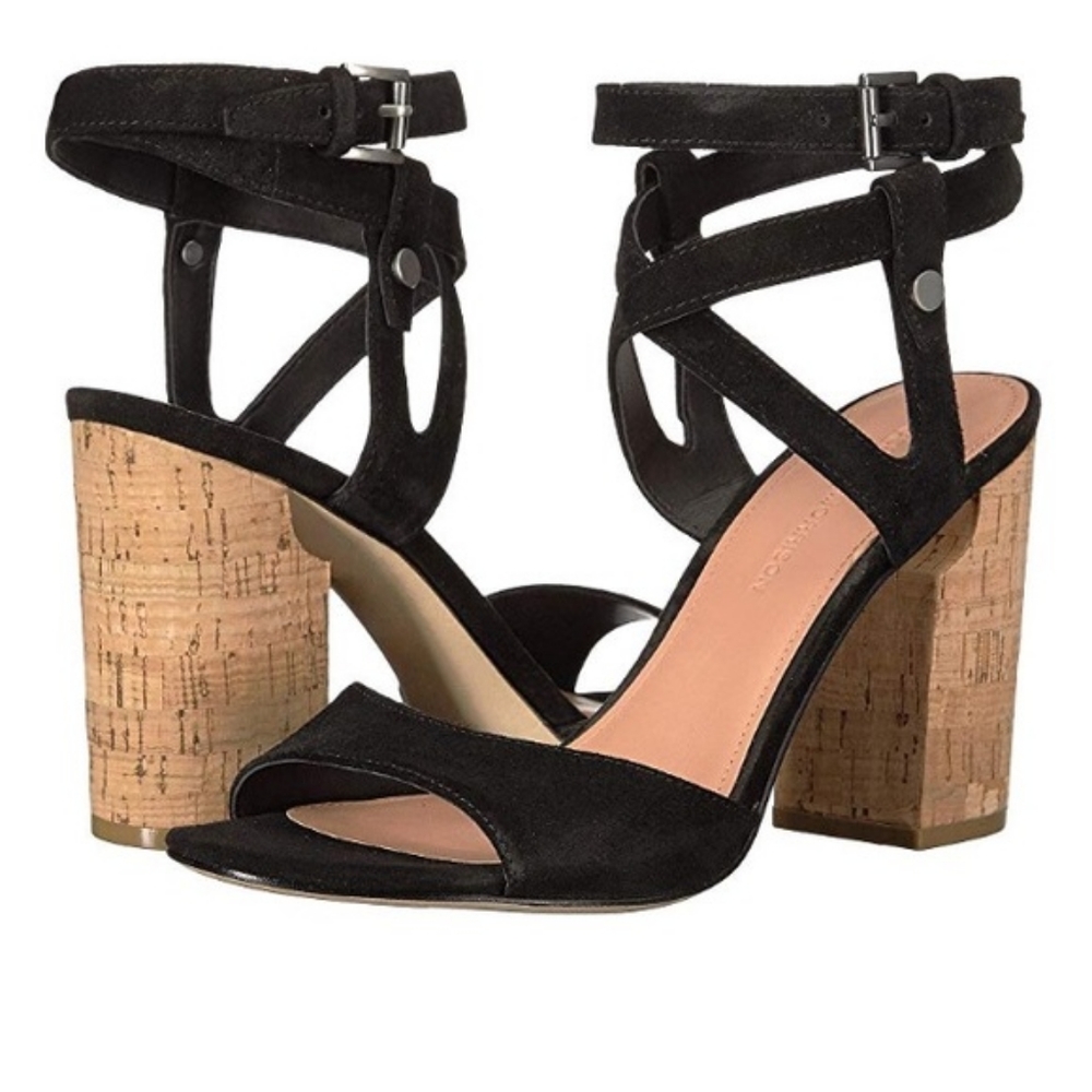 Sigerson Morrison Paulina2 Black Sandal Size 9
